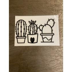Kaktüs duvar sticker