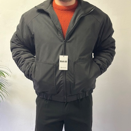 Black Stil Bomber Mont - Siyah