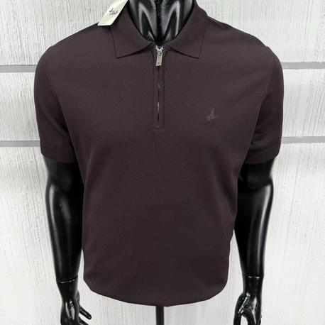 Bmn Club Kahverengi Polo Yaka T-Shirt 