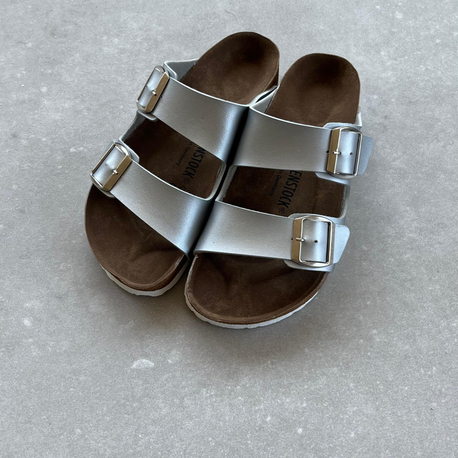 Birkenstock Arizona Gümüş