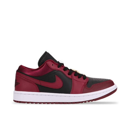 Air Jordan 1 Low Black Dark Beetroot