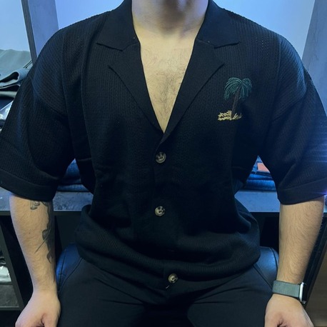 Sparf Riviera Midnight Black Shirt