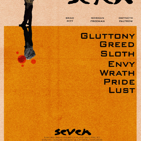 seven tasarım poster