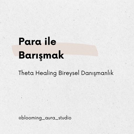 Para ile Barışmak 