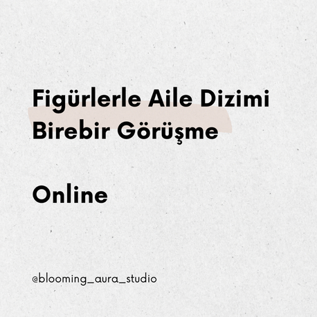 Figürlerle Aile Dizimi Birebir Görüşme Online 