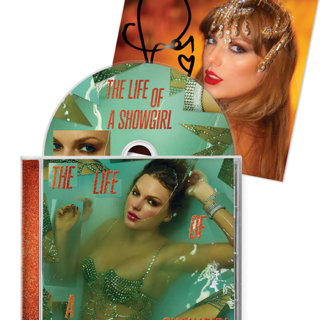 Taylor Swift The Life of a Showgirl İmzalı Cd | Bluvness