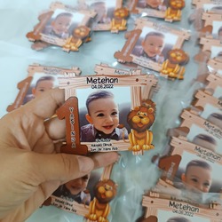 Aslanlı Doğum Günü Magneti