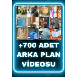 +700 Adet Arka plan Videoları 