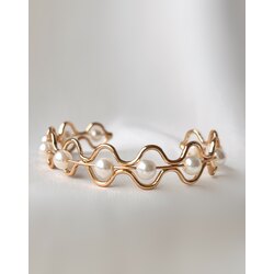 Golden İnci Bileklik
