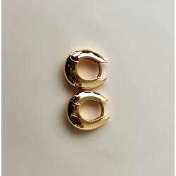 Oval Mini Küpe