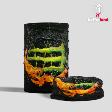 Motosiklet Buff Bandana - Rüzgar Geçirmez Unisex Nefes Alabilir Kumaş Outdoor Bisiklet Kamp 02