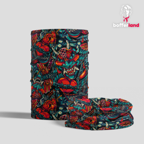 Motosiklet Buff Bandana - Rüzgar Geçirmez Unisex Nefes Alabilir Kumaş Outdoor Bisiklet Kamp 02