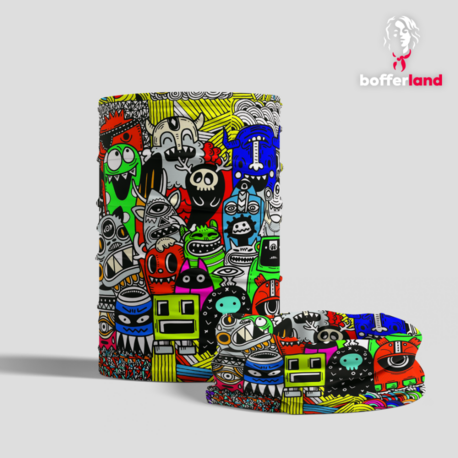 Motosiklet Buff Bandana - Rüzgar Geçirmez Unisex Nefes Alabilir Kumaş Outdoor Bisiklet Kamp 02