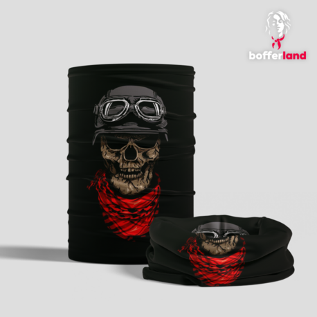 Motosiklet Buff Bandana - Rüzgar Geçirmez Unisex Nefes Alabilir Kumaş Outdoor Bisiklet Kamp 02