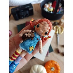 Amigurumi Minyatür Pippi