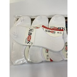 MyBoss Bilek Çorap Beyaz