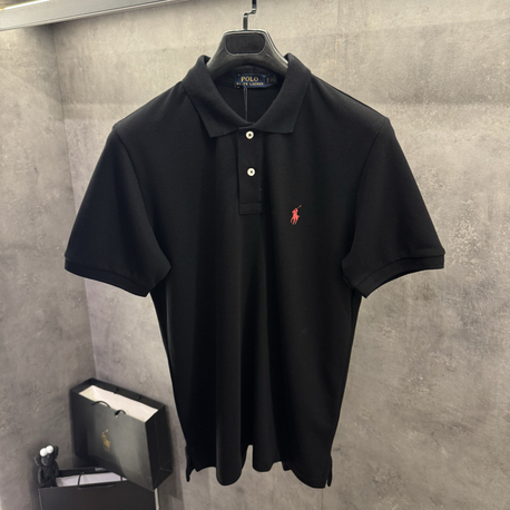 RL Premium Siyah Polo Yaka
