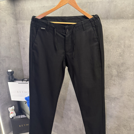 Jack K. Premium Keten Pantolon Siyah