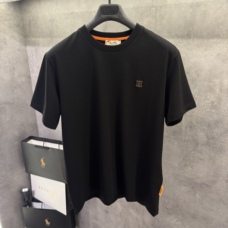 Hermes Ss’26 Premium Siyah Tişört