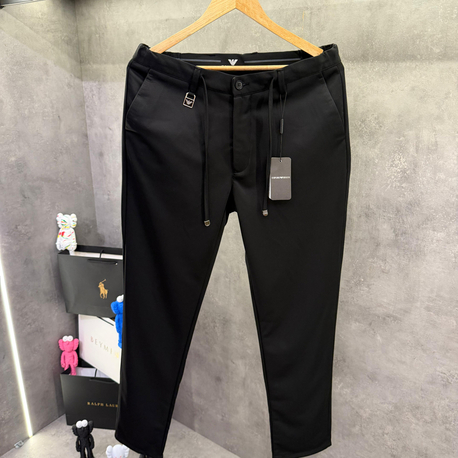 Emporio Armani Premium Siyah Kumaş Pantolon