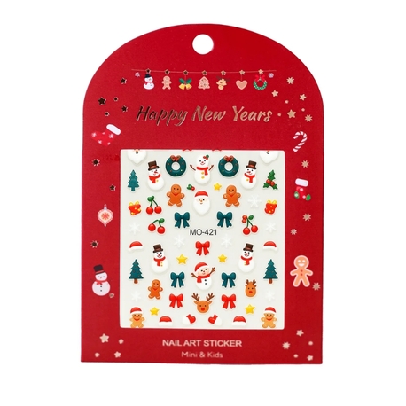 Mini & Kids Çocuk Tırnak Sticker Christmas