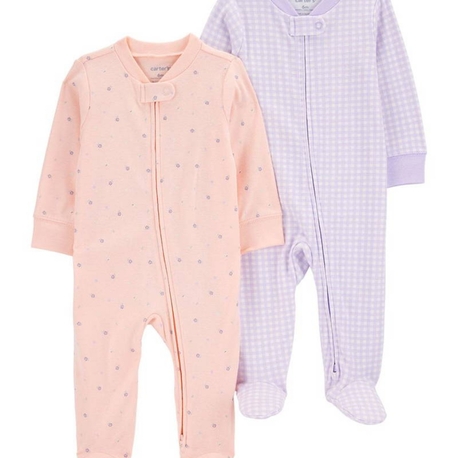 Carter's Kız Bebek Uyku Tulumu Set 2'li Paket