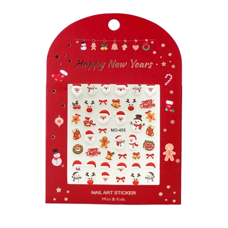 Mini & Kids Çocuk Tırnak Sticker Christmas - Santa

