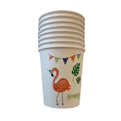 Balinmandalin - Hayvanlar Alemi Bardak Flamingo ve Zebralı