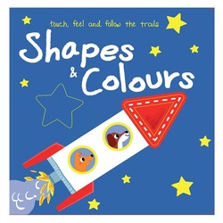 YOYO BOOKS - SHAPES - COLOURS - TOUCH, FEEL AND FOLLOW TRAILS