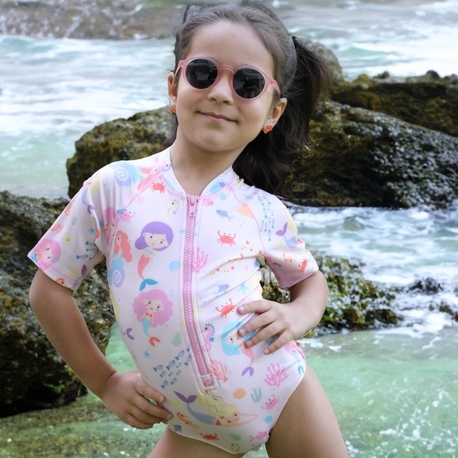 SOLEDA UV Korumalı UPF 50+ Bebek Çocuk Mayosu Mermaid Magic