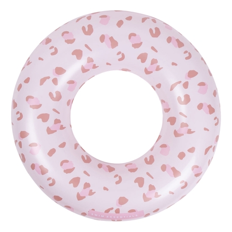 Swim Essentials Old Pink Leopard Yüzme Simidi 90cm

