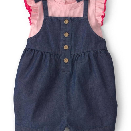 Kız Bebek Salopet Set 3 Ay-24 Ay Mavi

Carter's

