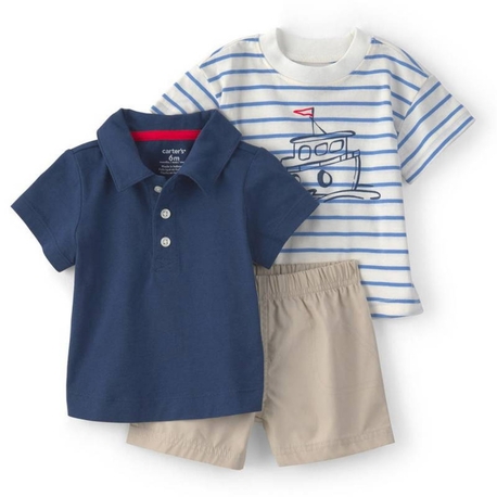 Erkek Bebek Body Şort Set 3 Ay-24 Ay Mavi

Carter's

