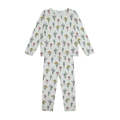 antebies Botanik Bahçesi Uzun Kollu Pijama Takımı