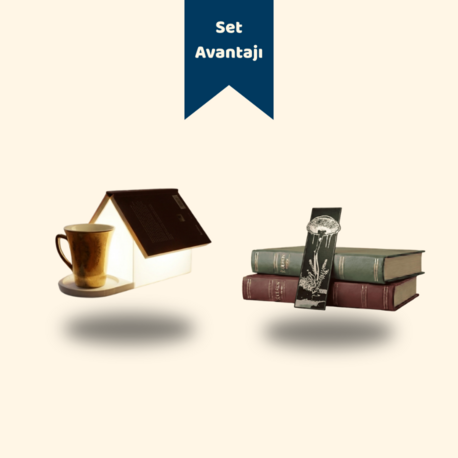 Okuma Yoldaşı Seti 2 (Mola Evi Kitap Standı + Dilediğin Ayraç)