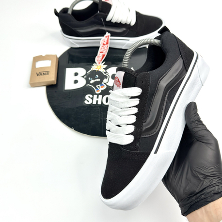 VANS OFF THE WALL JUMBO Whıte - Black