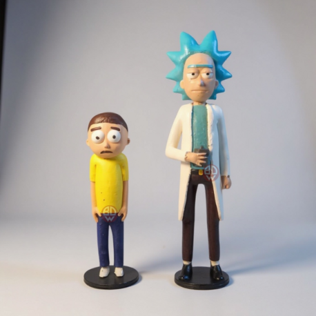 Rick & Morty | 3D Baskı