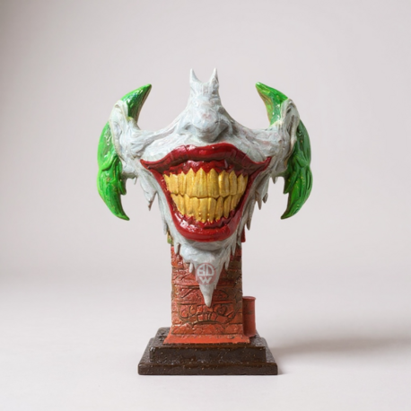 Joker Face Büst Figürü | 3D Baskı 