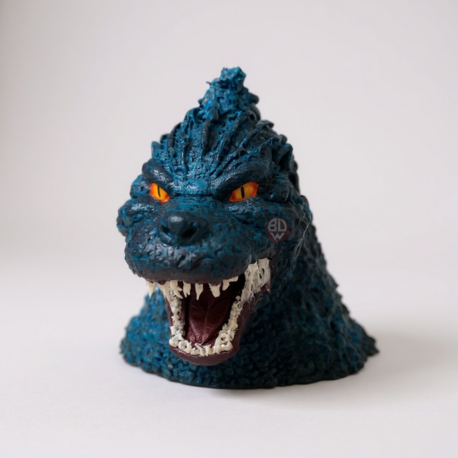 Godzilla Bust Figürü | 3D Baskı