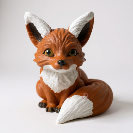 Fox Figürü | 3D Baskı 