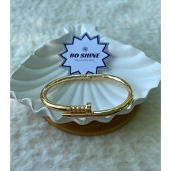ÇİVİ MODEL BİLEKLİK GOLD RENGİ