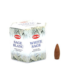 White Sage Aromalı Geri Akış Tütsü ( Backflow ) 