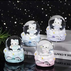 Hello Kitty Işıklı Kar Küresi
