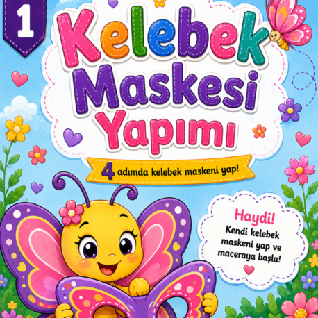 Kelebek Maske Çalışması