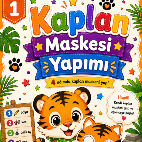 Kaplan Maske Çalışması