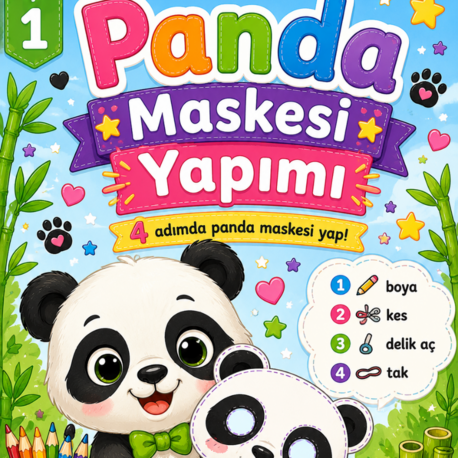 Panda Maske Çalışması