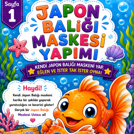 Japon Balığı Maske Çalışması