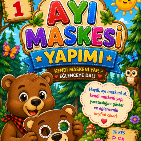 Ayı Maske Çalışması