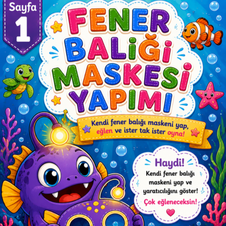 Fener Balığı Maske Çalışması