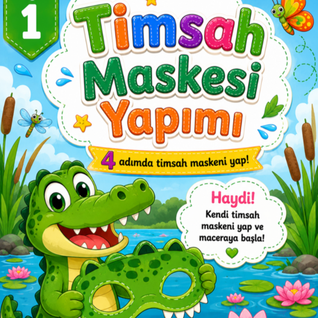 Timsah Maske Çalışması